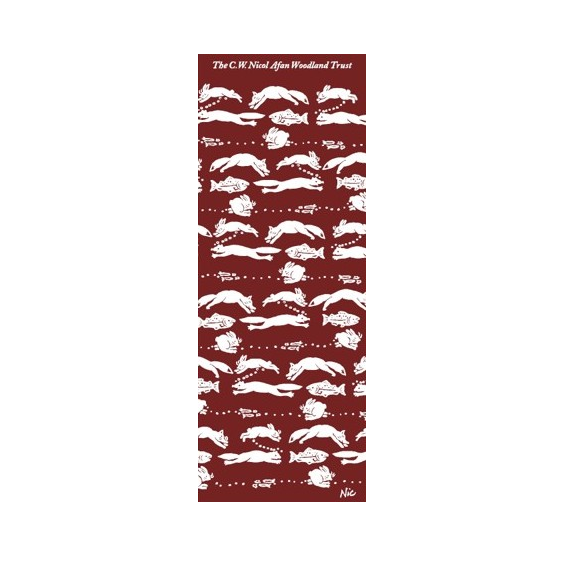 アファンの森オリジナル てぬぐい「追いかけっこ」