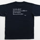Organic cotton T-shirts(Nicole Message Back print)